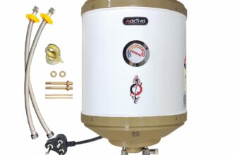 ACTIVA 25 L Storage Water Geyser | 2000W | ABS Body | ISI Marked Copper Element | 5 Star Rated | Auto Cut-Off | Anti-Rust Coating | 5 Year Warranty (Ivory)