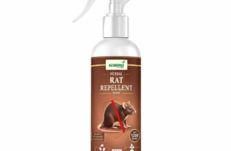 Rat Repellent Spray for Home, Kitchen, Storage & Wardrobe | Natural Rodent Deterrent for Cabinet, Garage, Car, Store Room & Outdoor Areas | Plant Based 200ml