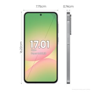 Samsung Galaxy A56 5G Mobile (Awesome Midnight Blue, 8GB, 128GB) | Segment Most Complete Triple Camera | 50MP | AI Editing | 4nm Processor | sAMOLED | 5000mAh | Gorilla Glass Victus+| Knox Security
