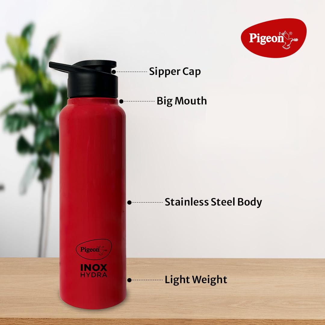 Pigeon 1.5 litre Hot Kettle and Stainless Steel Water Bottle Combo used for boiling Water, Making Tea and Coffee, Instant Noodles, Soup with Auto Shut- off Feature, 1300 W - Image 3