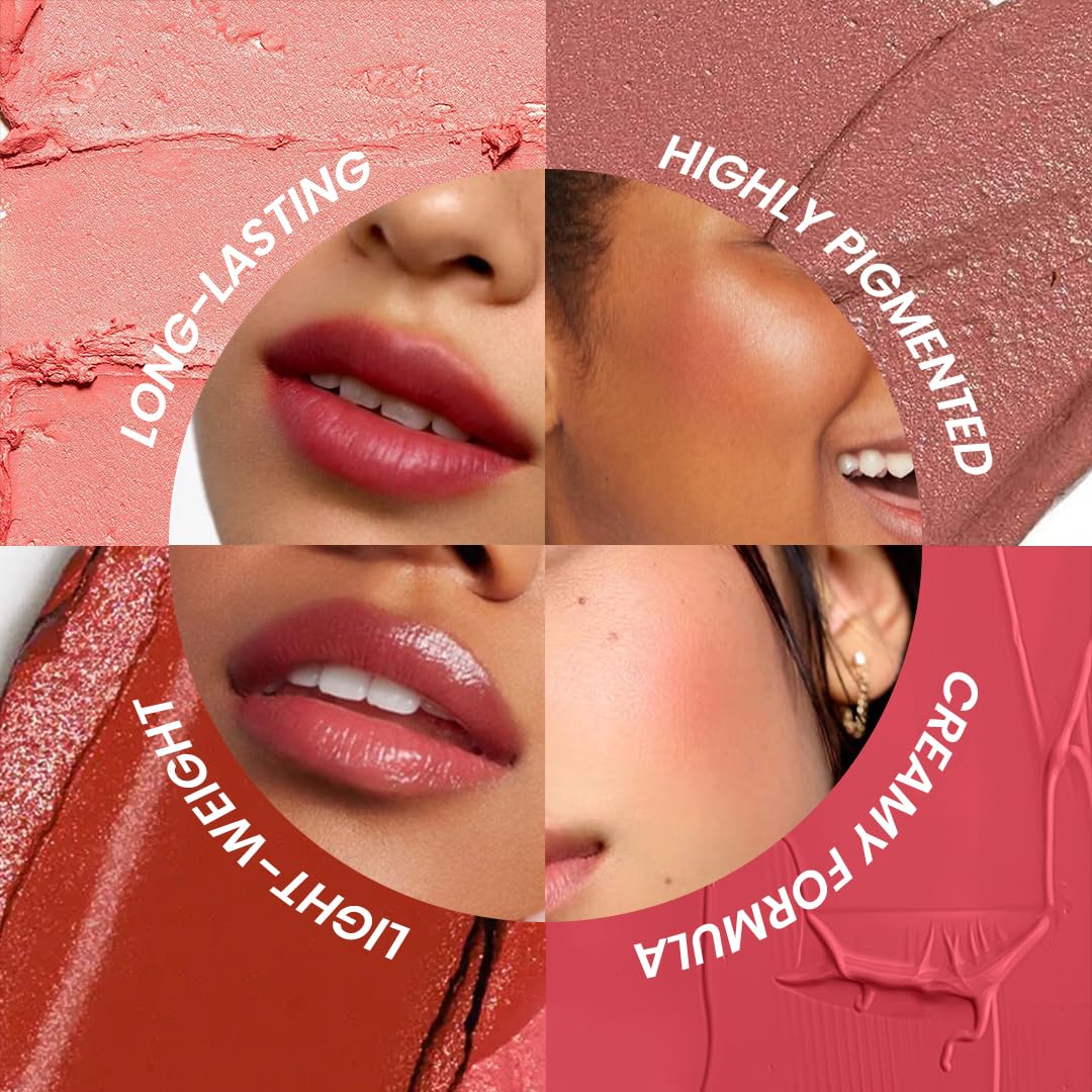 INSIGHT Lip & Cheek Tint - Candy Cane (3 g) | Matte Finish | With Vitamin E | Long-Lasting, Lightweight Multipurpose Tint for Lips & Cheeks | Smooth Application | All Skin Types - Image 2