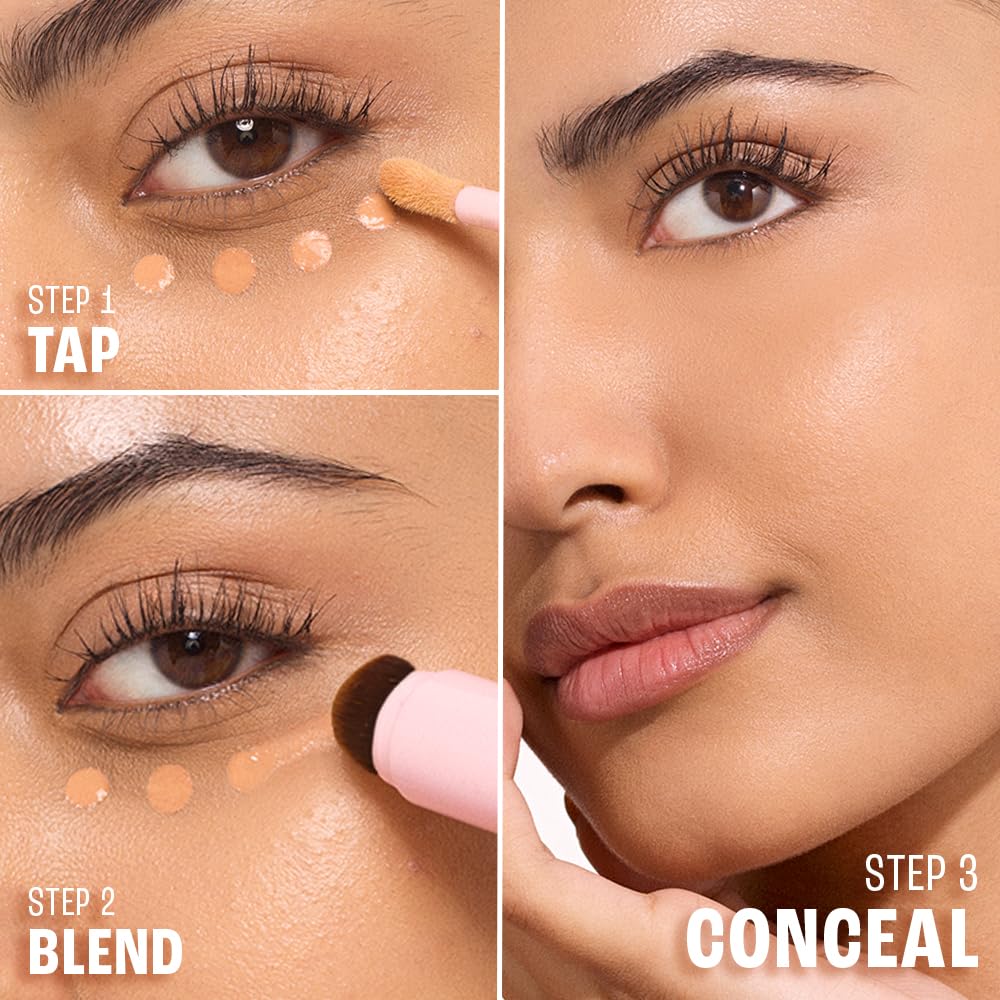 Lakme 9to5 Hya Beach Edit Colour Correcting + Brightening Concealer, SPF 40, Medium Tan 3, 6ml - Image 5