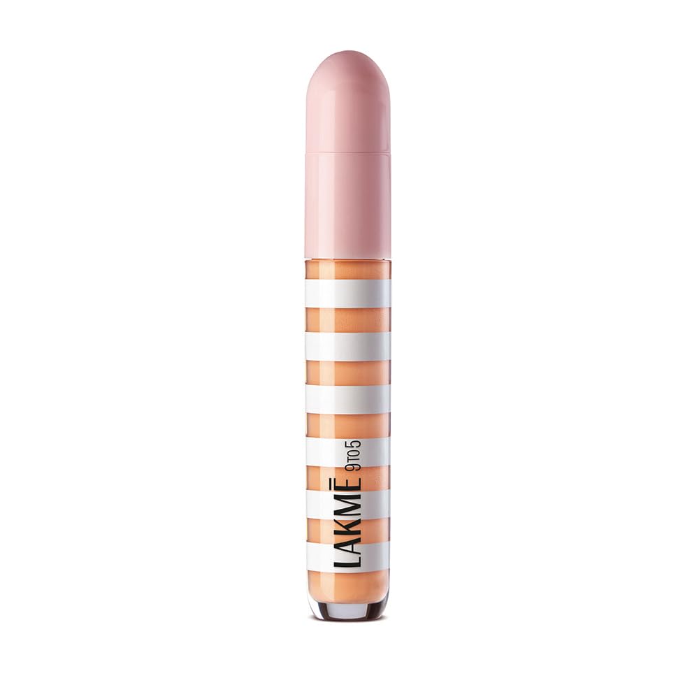 Lakme 9to5 Hya Beach Edit Colour Correcting + Brightening Concealer, SPF 40, Medium Tan 3, 6ml - Image 3