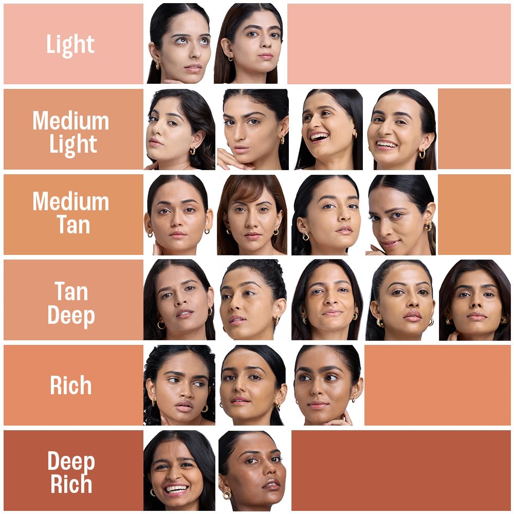 Lakme 9to5 Hya Beach Edit Colour Correcting + Brightening Concealer, SPF 40, Medium Tan 3, 6ml - Image 4