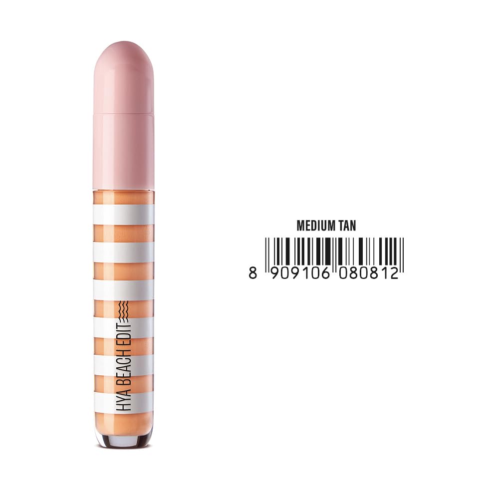 Lakme 9to5 Hya Beach Edit Colour Correcting + Brightening Concealer, SPF 40, Medium Tan 3, 6ml - Image 6