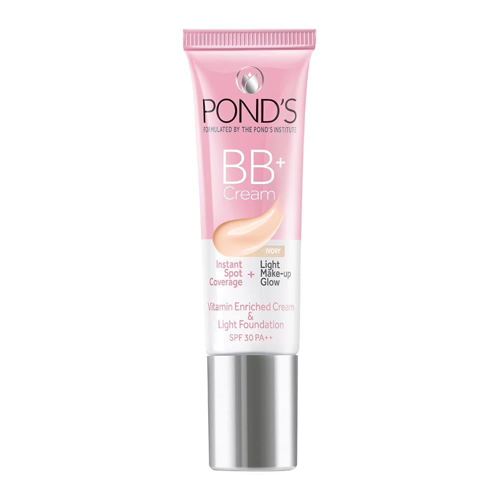 POND'S BB+ Cream | Instant Spot Coverage | Light Make-up Glow | Ivory 9g - Image 2