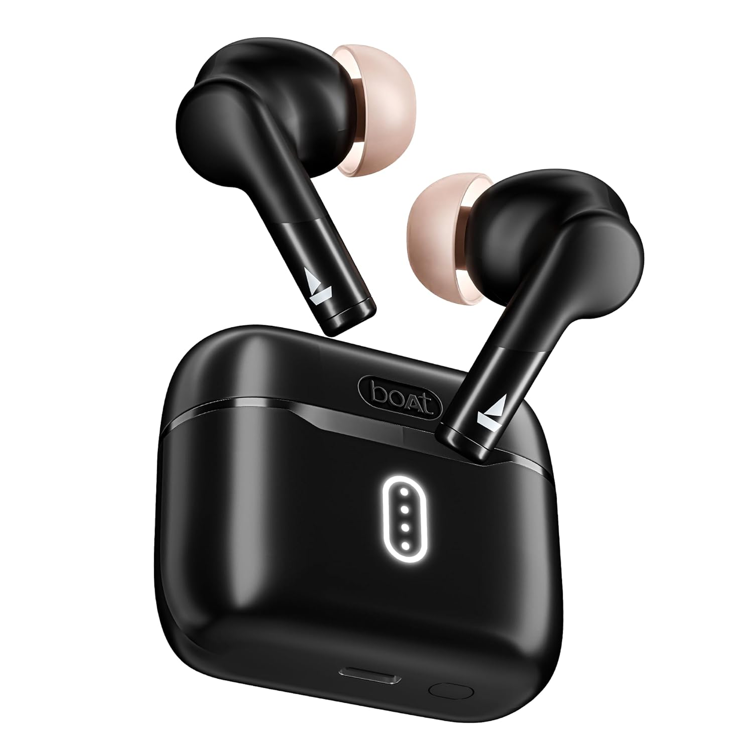 boAt Airdopes 141 Gen 2, 4 Mics ENx Tech, 48 Hrs Playback, Fast Charge, Low Latency, IPX4, v5.4 Bluetooth Earbuds, TWS Ear Buds Wireless Earphones with mic (Active Black) - Image 2