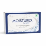 Moisturex Syndet Bathing Bar 75g |Soap-Free pH 5.5 Cleanser for Dry & Sensitive Skin | Moisturizing Cleansing Bar with Glycerin & Shea Butter